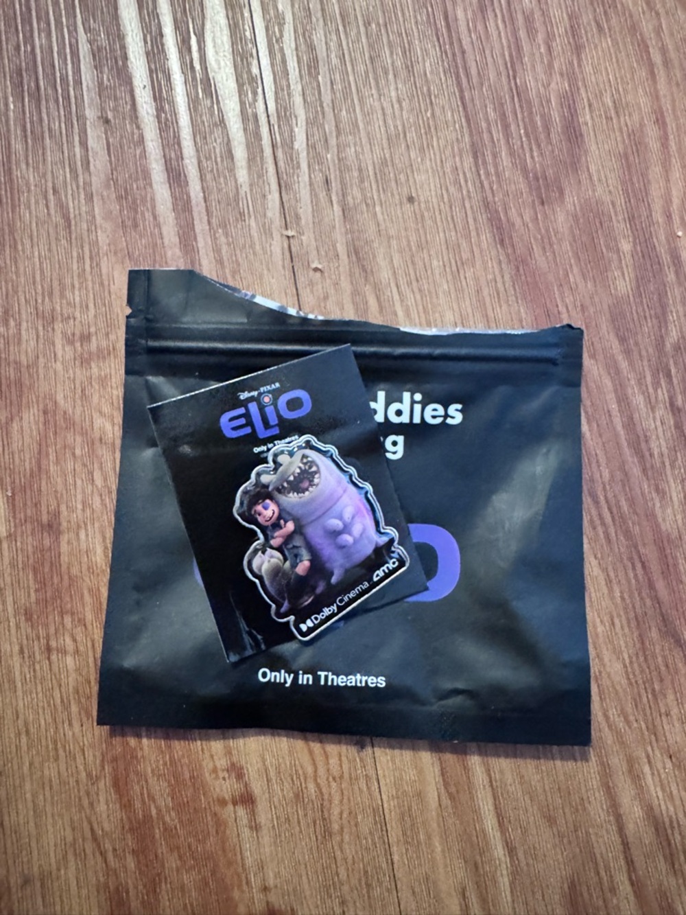 AMC Dolby Fan Event Pixar Buddies Featuring Disney Pin Elio with Mickey Mouse sh